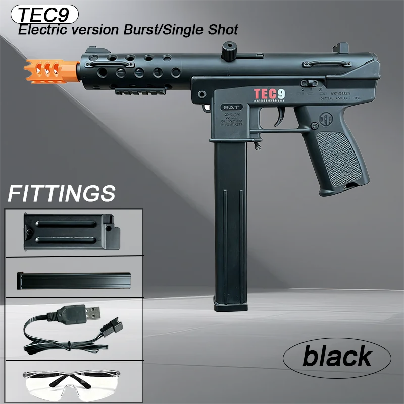 Rechargeable Electric Plastic Toy Gun With Usb Charging For Kids