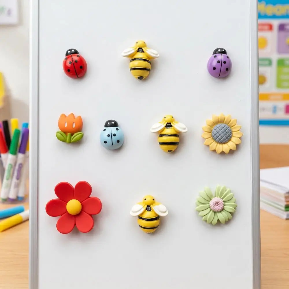 Premium Resin Refrigerator Magnets For Kitchen And Office Decor