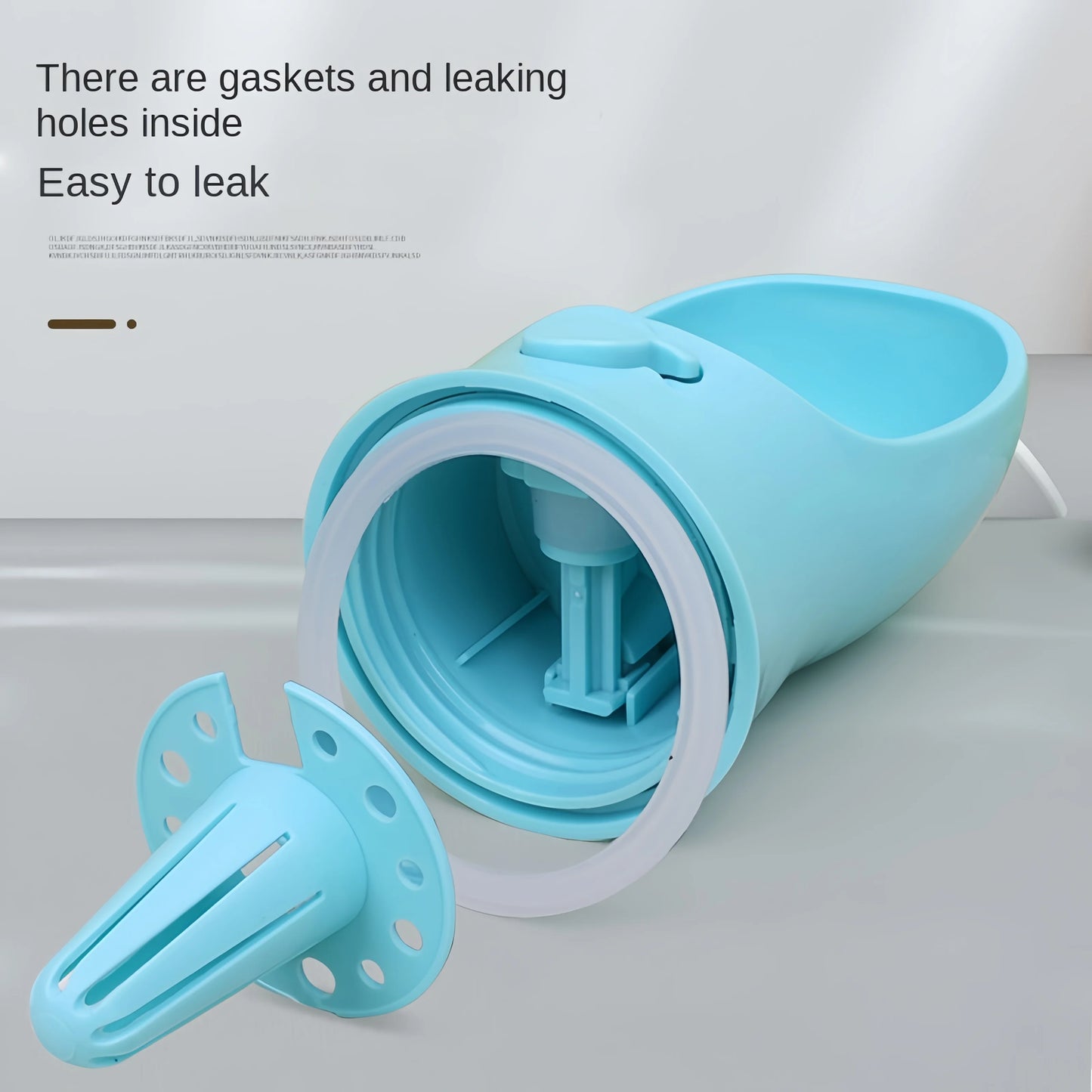 Portable Dog Water Bottle With Travel Food Storage Container