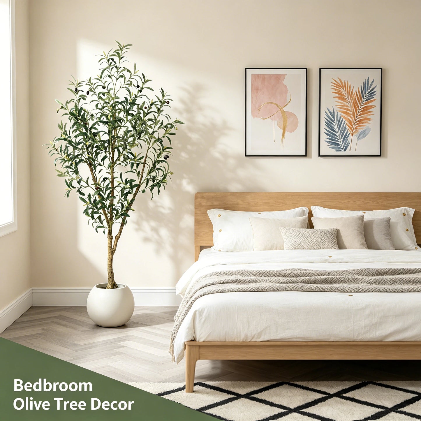 Olitree Artificial Olive Tree With Pot For Indoor Decorations