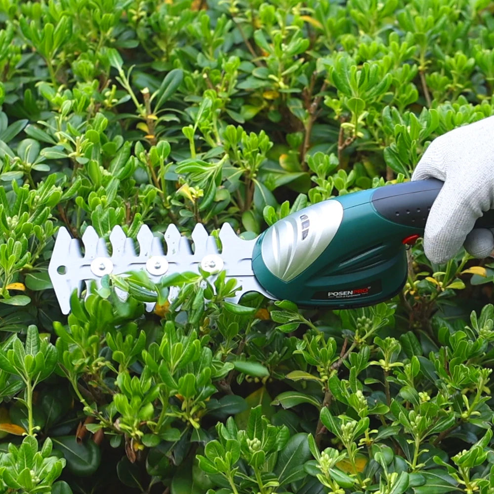 Posenpro Cordless 7.2V Hedge And Grass Trimmer Shear