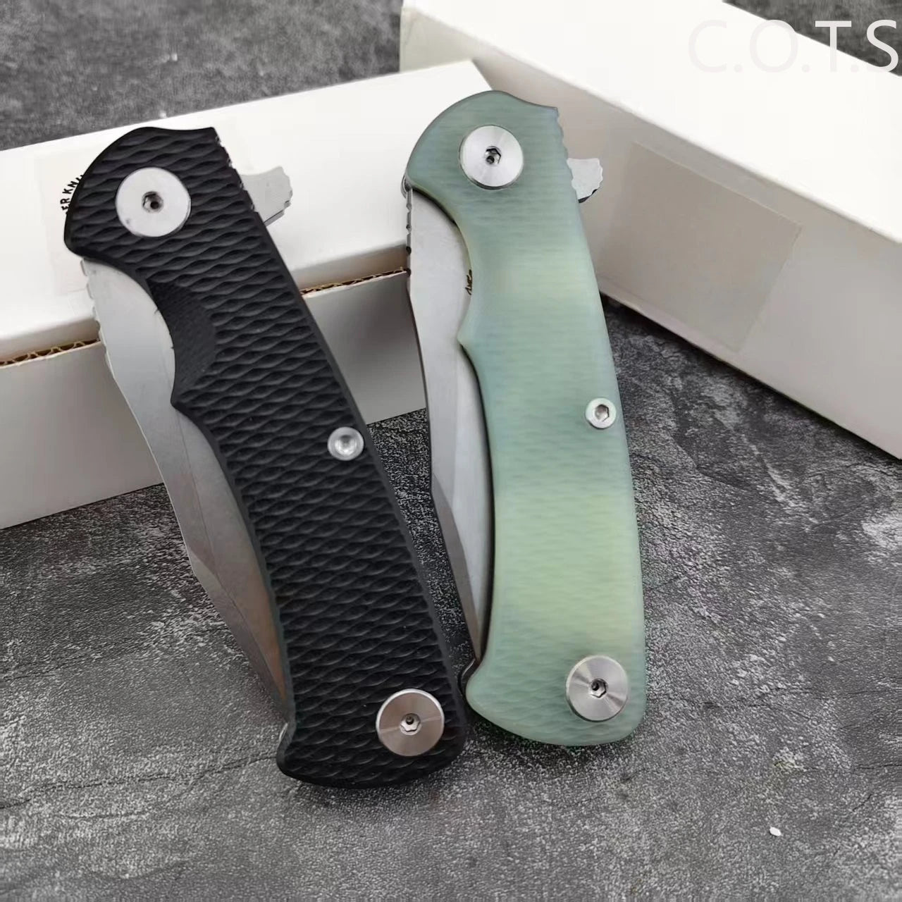 Rick Hinderer XM18 D2 Steel G10 Folding Flipper Pocket Knife