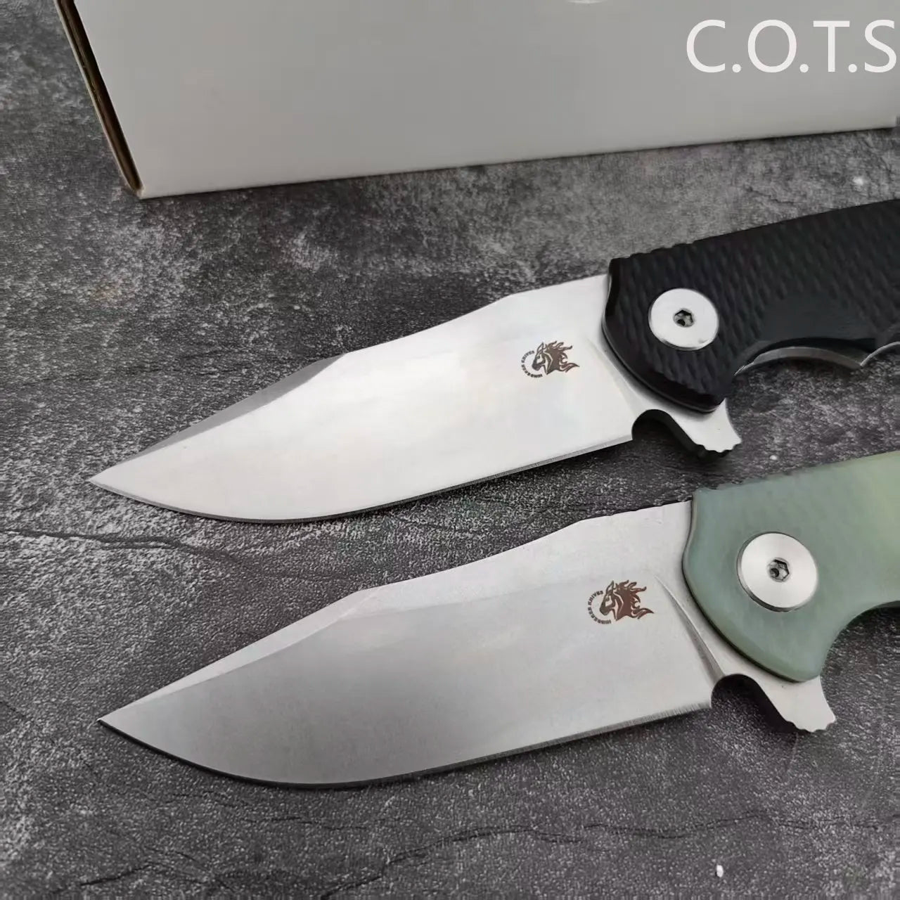 Rick Hinderer XM18 D2 Steel G10 Folding Flipper Pocket Knife