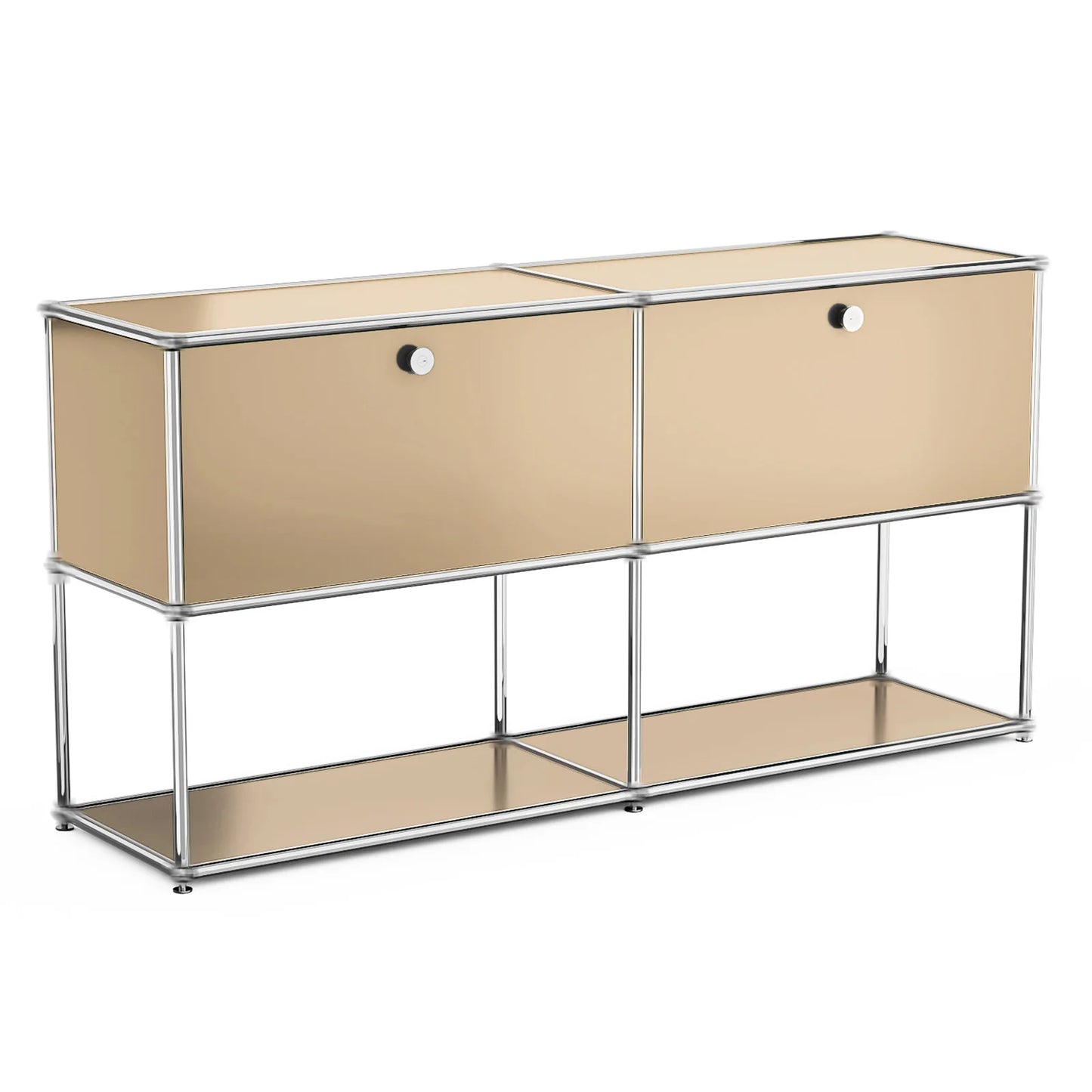Modern Stainless Steel Storage Cabinet For Living Room And Office