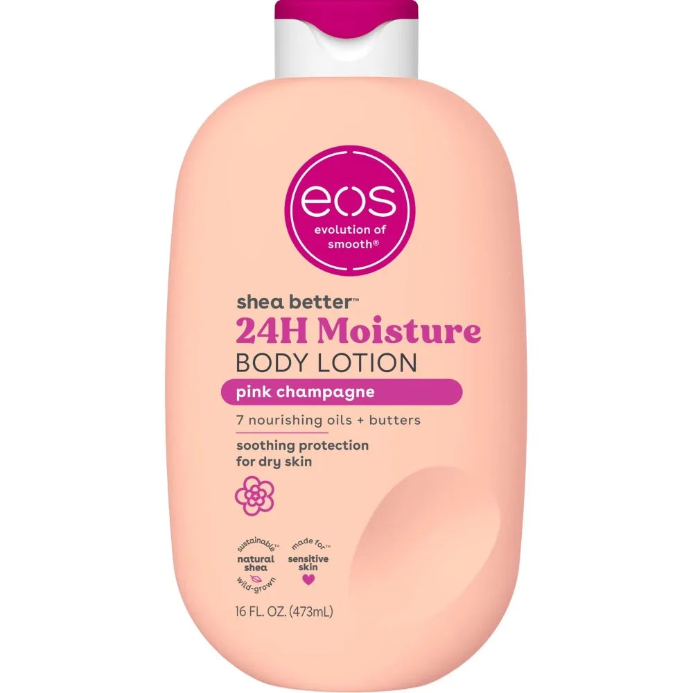 Pink Champagne Shea Butter Moisturizing Body Lotion For Dry Skin