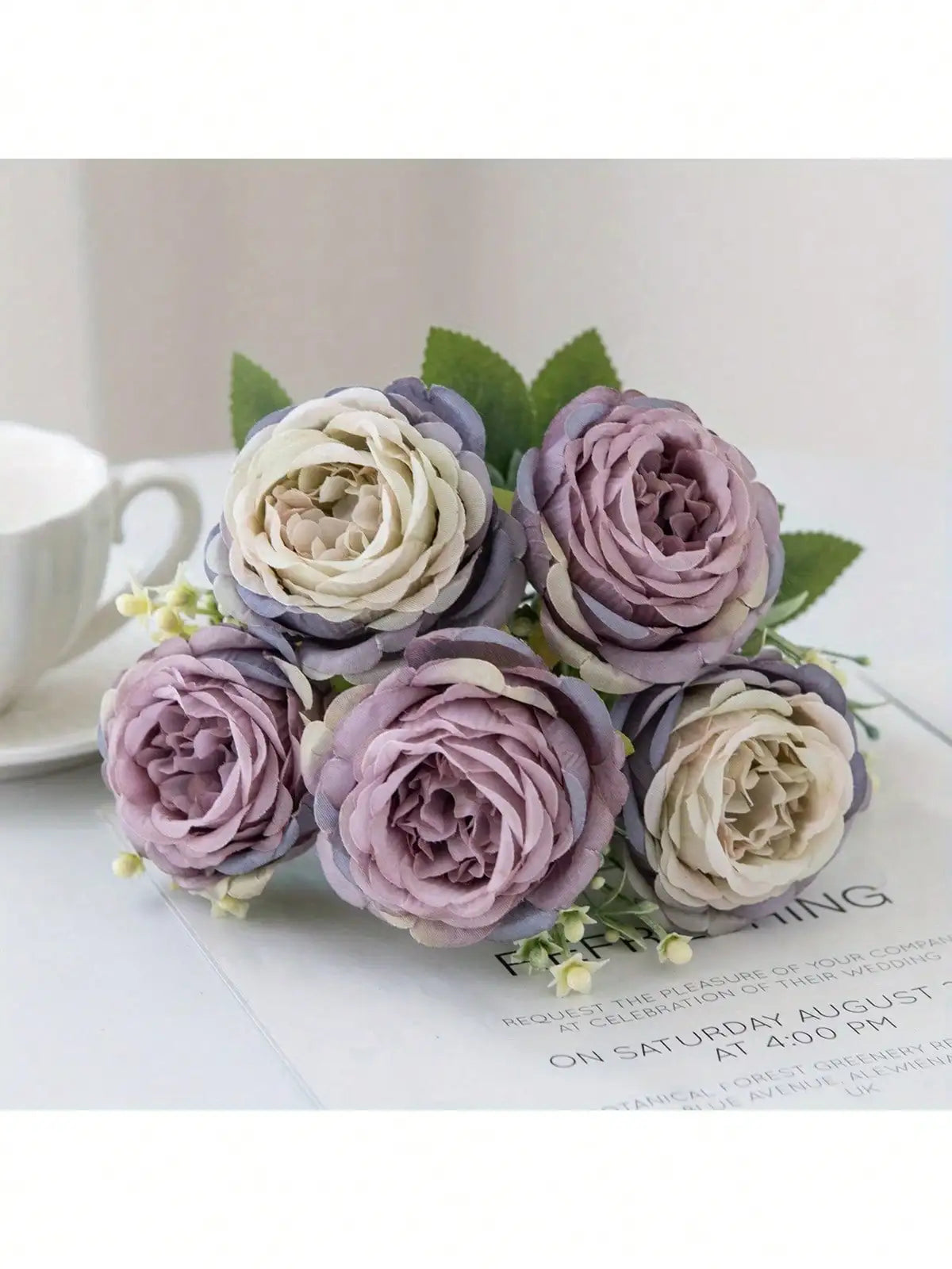 Real Touch Artificial Peony Flowers For Wedding And Home Decor