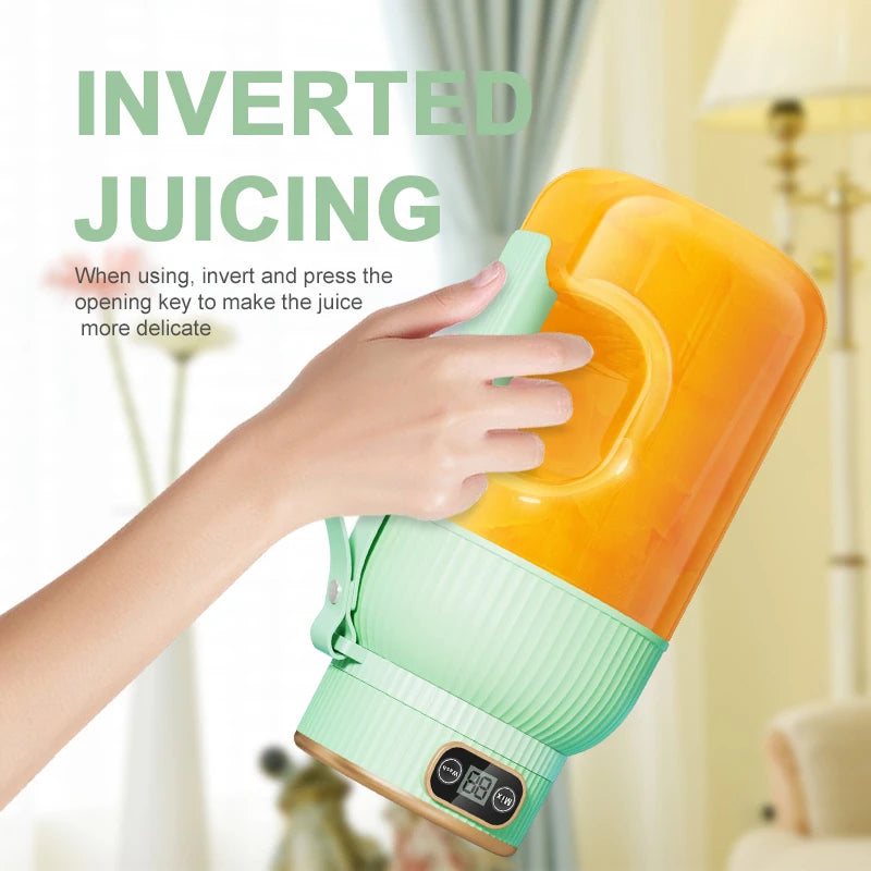 Portable USB Rechargeable Fruit Juice Blender Cup For Smoothies
