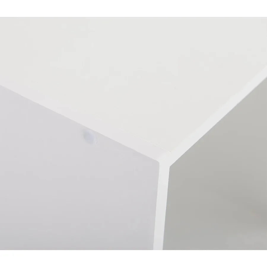 Mainstays White 4-Cube Modular Storage Organizer Shelf Unit