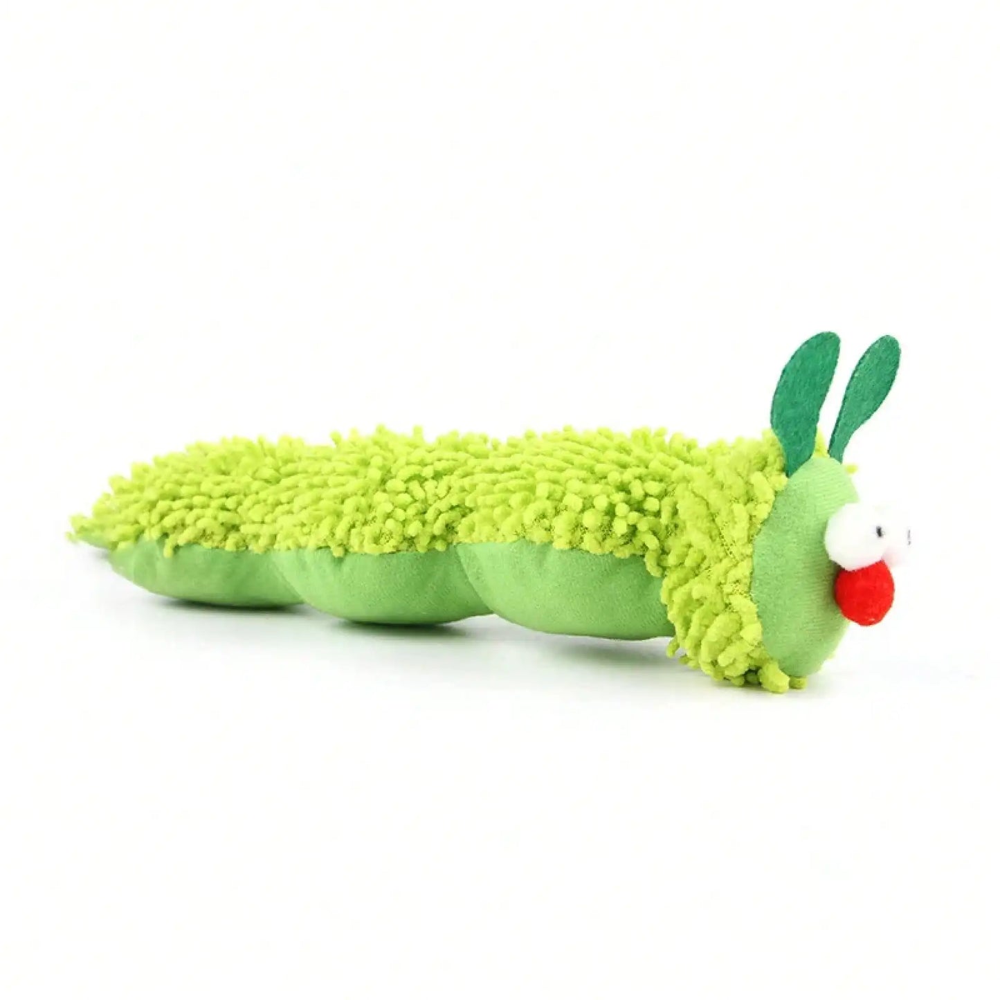 Caterpillar Cat Chew Toy With Catnip And Silvervine For Oral Care