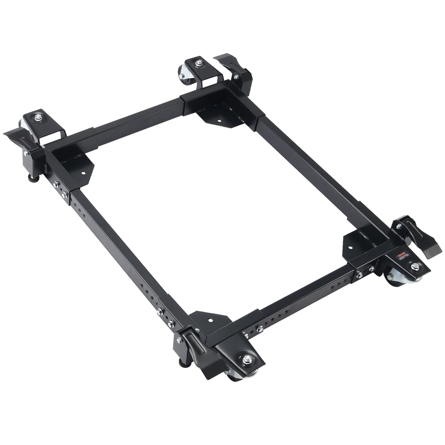 SucceBuy 1500 Lbs Adjustable Movable Washing Machine Stand With Rollers