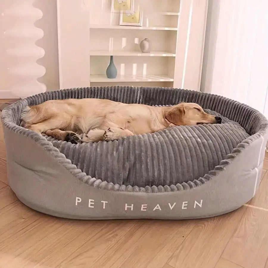 Machine Washable Pet Bed With Warm Cushion For All Pets