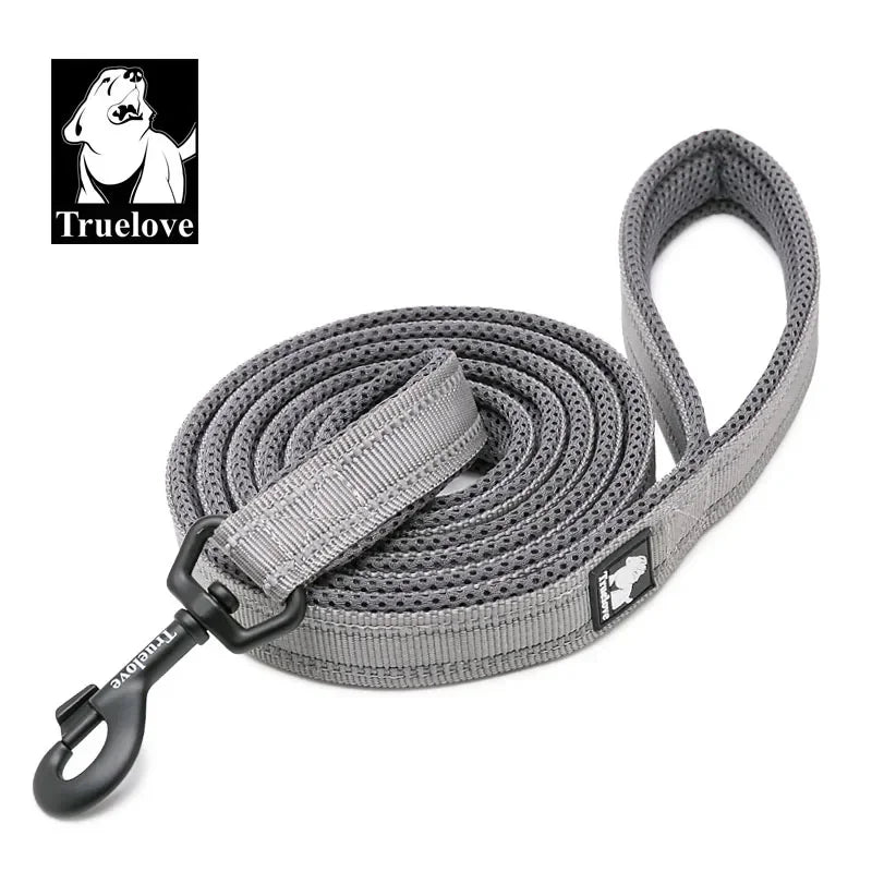Truelove Padded Reflective Nylon Pet Leash For Dogs And Cats