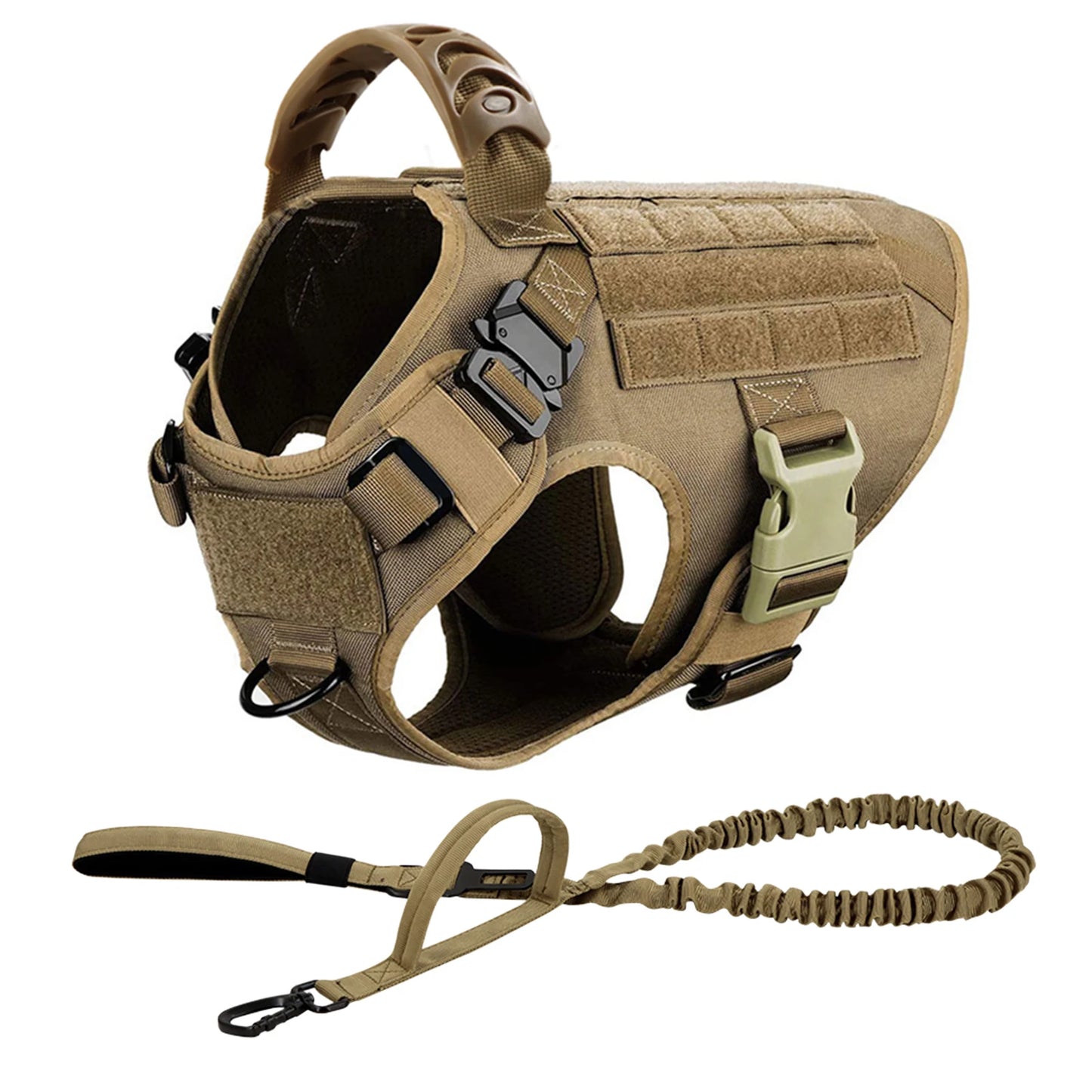 Padded Nylon Dog Harness And Leash Set For Daily Training